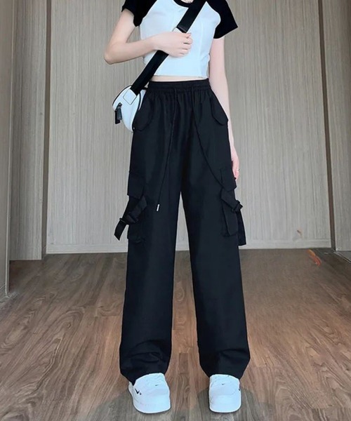 MAISON DE THERESE | ウエスト紐ミリタリーパラシュートカーゴ