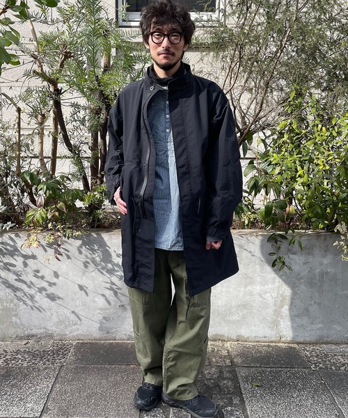 【美品】　JOHNBULL  3レイヤーモッズコート　黒 3レイヤーモッズコート | ジョンブル公式通販/JOHNBULL ONLINE STORE