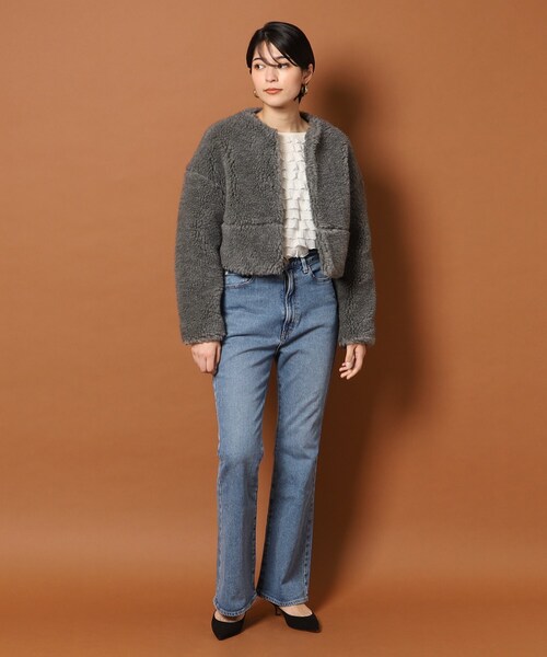 TICCA | TICCA(ティッカ)ウールファーショートコート - Buyee, an  