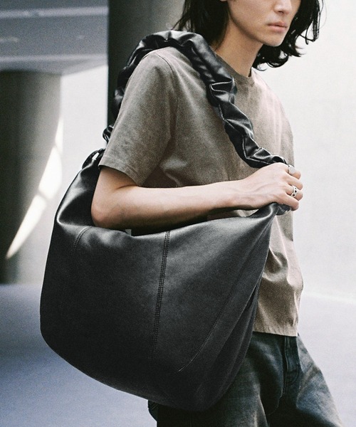 LIDNM】LIGHT TWEED SHOPPING TOTE（WYM LIDNM | ARTIFICIAL