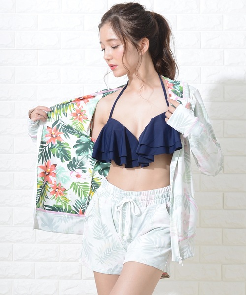 LACE LADIES | ラッシュガードパーカーセットアップ レディース