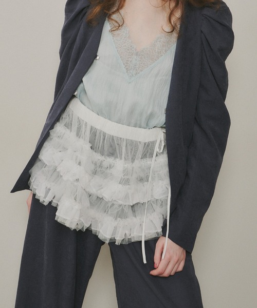セール】ティアードメロウフリルホルターネックブラウス（シャツ