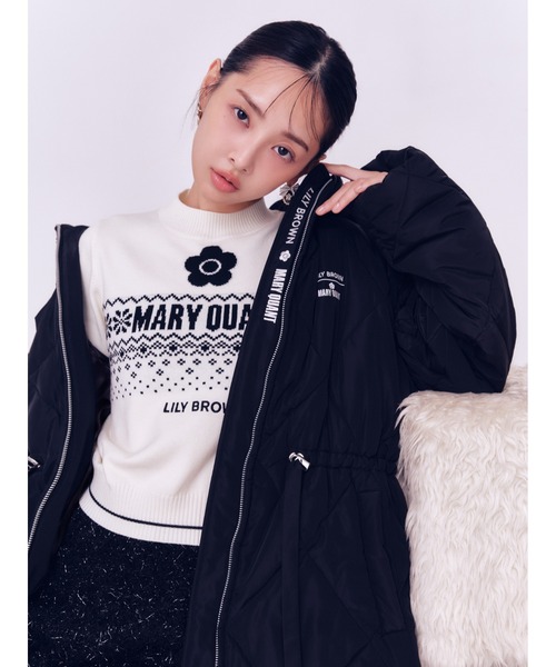 LILY BROWN | 【LILY BROWN×MARY QUANT】クラシカルキルティングコート