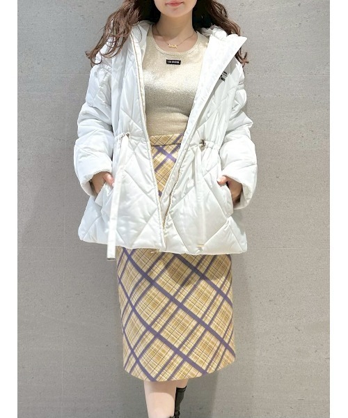 LILY BROWN | 【LILY BROWN×MARY QUANT】クラシカルキルティングコート