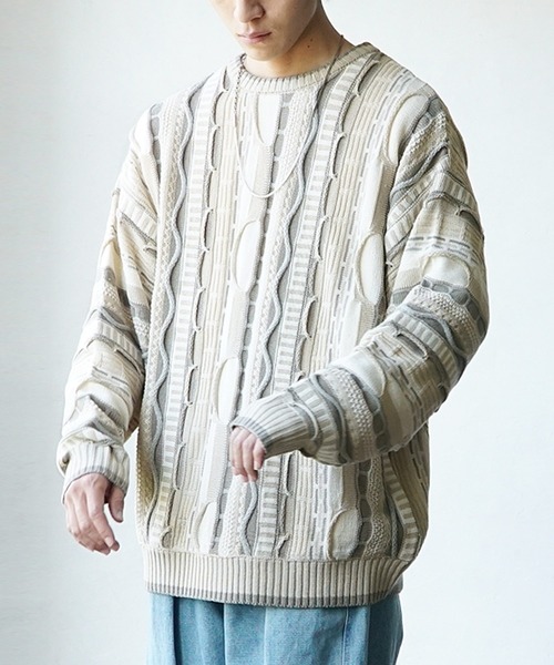 MINORITY | 不思議色3Dニット 秋服 メンズ - Buyee, an Online Proxy