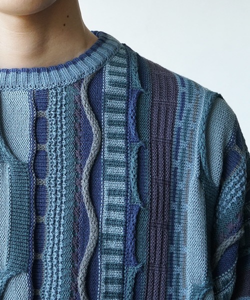 MINORITY | 不思議色3Dニット 秋服 メンズ - Buyee, an Online Proxy