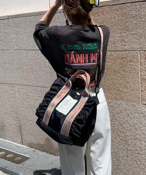 THEATRE PRODUCTS テムズ フリル2WAYショルダーバッグ-L- テムズ フリル2WAYショルダーバッグ-L-（ショルダーバッグ