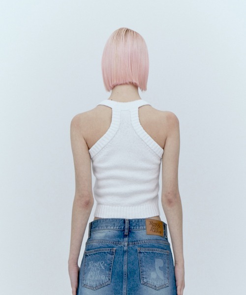 トップス rest & recreation RIB KNIT TOP Rest&Recreation/レストアンドレクリエーション RIB KNIT TOP