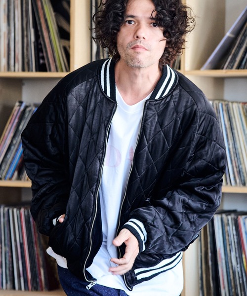 ADAM PATEK | ADAMPATEK/aging reversible souvenir jacket/エイジング