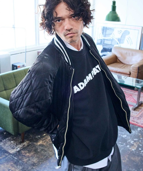 ADAM PATEK | ADAMPATEK/aging reversible souvenir jacket/エイジング
