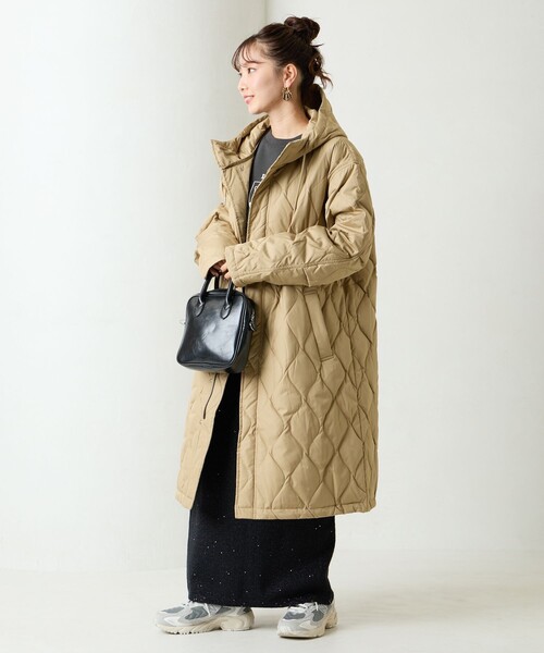 限定展開　TAION × FREAK’S STORE/別注 キルト ロングダウン FREAK'S STORE | 限定展開 TAION × FREAK'S STORE/タイオン 別注