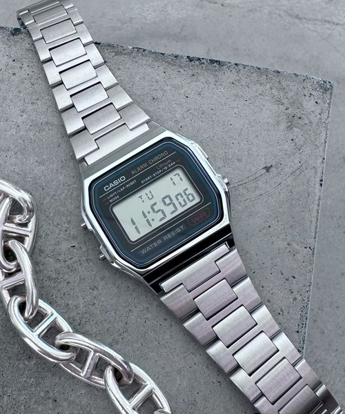 CASIO | ベルト調整可能！ギフトにもピッタリ【CASIO】A158 シリーズ