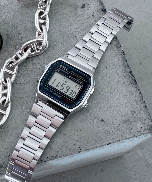 CASIO | ベルト調整可能！ギフトにもピッタリ【CASIO】A158 シリーズ