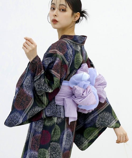 itto... 浴衣 キャミワンピース+羽織り+兵児帯 ITTO | 『秒で浴衣。』の時代がやってきた！もっと自由に楽しもう