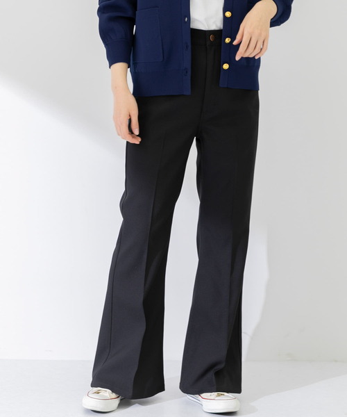 jouetie Wrangler フレアパンツ　黒　(新品タグ付き) Wrangler スラックス 「WEB限定」WRANGLER WRANCHER WIDE