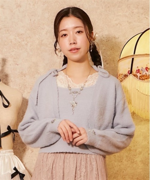 AXES FEMME | 薔薇付カーデ×インナーセット - Buyee, an Online