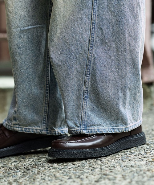 BLEME | ヴィンテージ加工 カーブデニムパンツ - Buyee, an Online