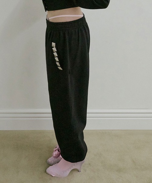 Napoleon Stud Sweatpants　XS　ブラック SCULPTOR | Napoleon Stud Sweatpants - Buyee, an Online Proxy