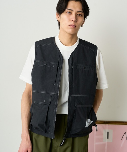 AND WANDER | and wander/アンドワンダー tough aramid vest (M