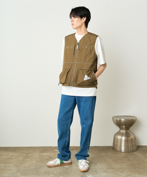 And wander ベスト AND WANDER | and wander/アンドワンダー tough aramid vest (M
