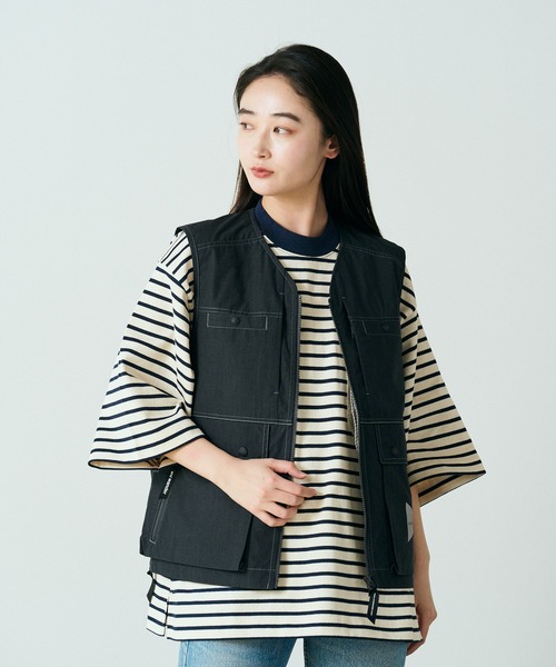 【こぐま様】WORKWARE × Freada 2WAY LONG VEST FH 2WAY GEAR VEST(BLACK) | F//H STORE by ハチオウジ工務店
