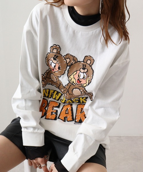 アンセルム　attic別注　tシャツ ancellm アンセルムattic 別注 WHATEVER T-SHIRT