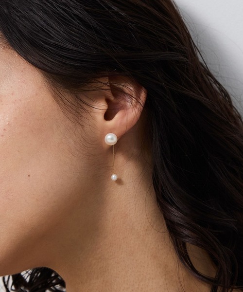 JUPITER【K10】ベーシックアメリカンピアス/ベネチアンチェーン