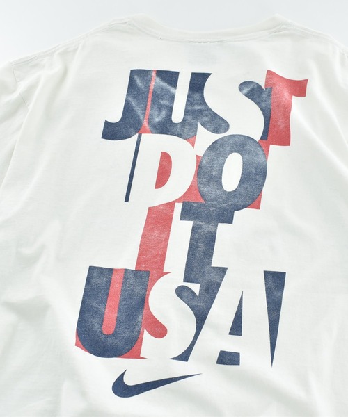 NIKE | 【USED】90's NIKE “JUST DO IT USA” ロゴ Tシャツ USA製