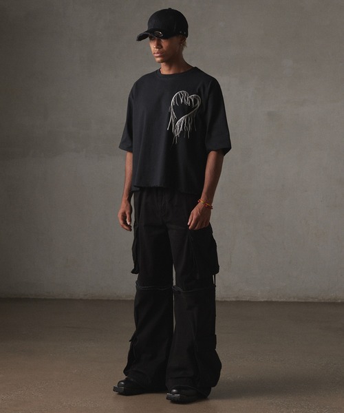 GRANCY 彼岸花スカロンT アイボリー L GRANCY】彼岸花スカパンツ