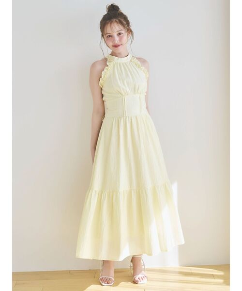 ⭐️美品⭐️ dazzlin アメスリフリルシェイプワンピース Sサイズ DAZZLIN | アメスリフリルシェイプワンピース - Buyee, an Online