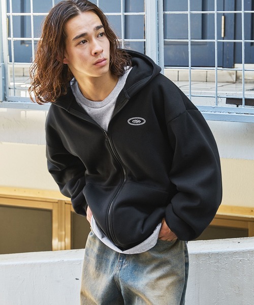 楽天市場】ジップパーカー メンズ ジップアップパーカー 秋 秋服 冬 冬 