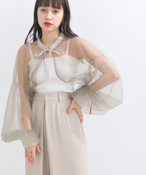 TERRACE | シースルーボレロ 結婚式＆ドレスアップ◎ - Buyee, an