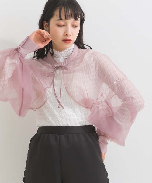 TERRACE | シースルーボレロ 結婚式＆ドレスアップ◎ - Buyee, an