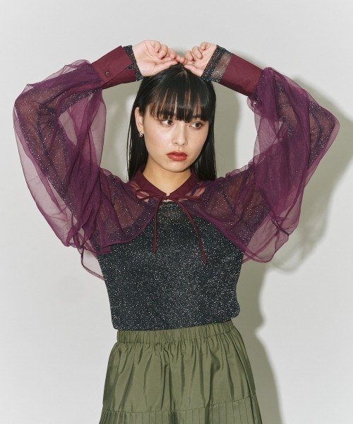 TERRACE | シースルーボレロ 結婚式＆ドレスアップ◎ - Buyee, an