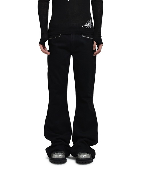 ★JADED LONDON UK★ Ines Black Henley Top Ines Waffle White Long Sleeve Tee | Jaded London | Clothing
