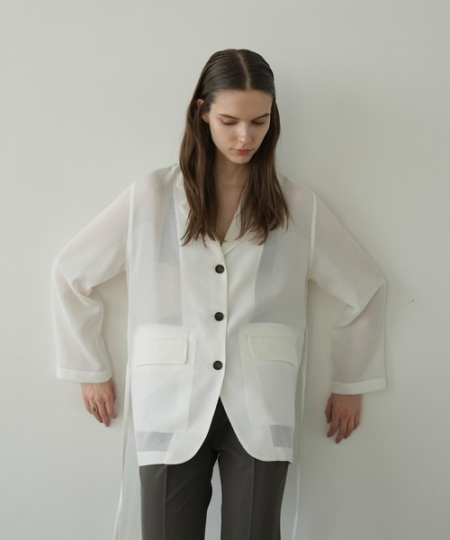 ジャケット・アウター CLANE ZIPTAILOREDJACKET CLANE（クラネ）の「ZIP TAILORED JACKET（テーラードジャケット