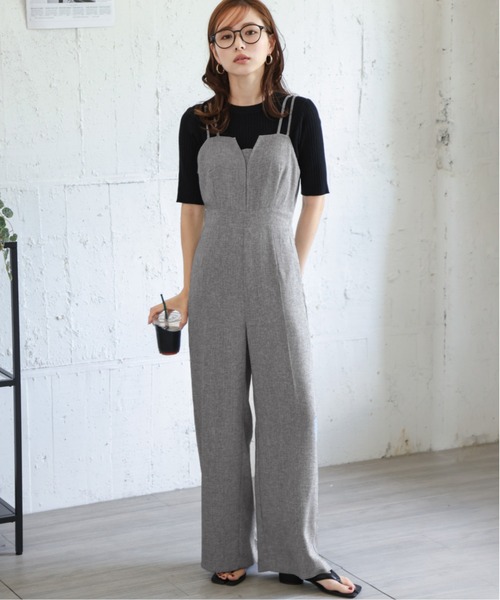 かぐれ | 『2サイズ展開』リネンオールインワン - Buyee, an
