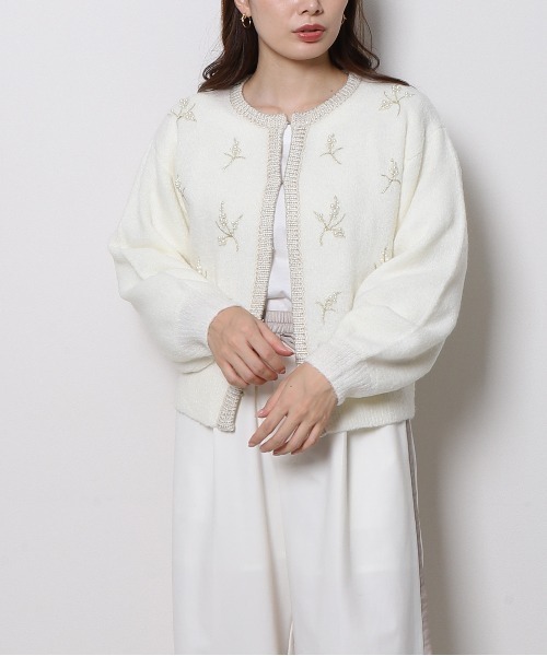 Black: ファッション verofonna スカラップパールジレ