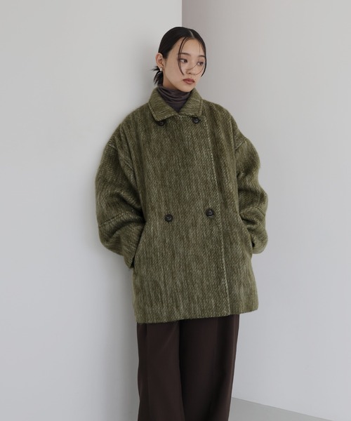 HELLAM | シャギーミドルコート - Buyee, an Online Proxy Shopping