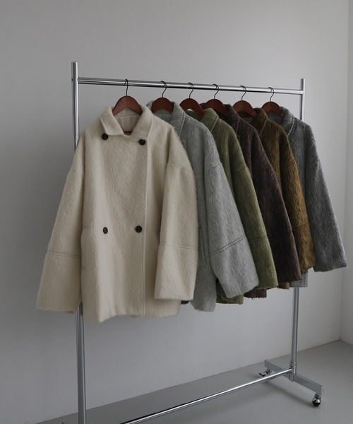 HELLAM | シャギーミドルコート - Buyee, an Online Proxy Shopping