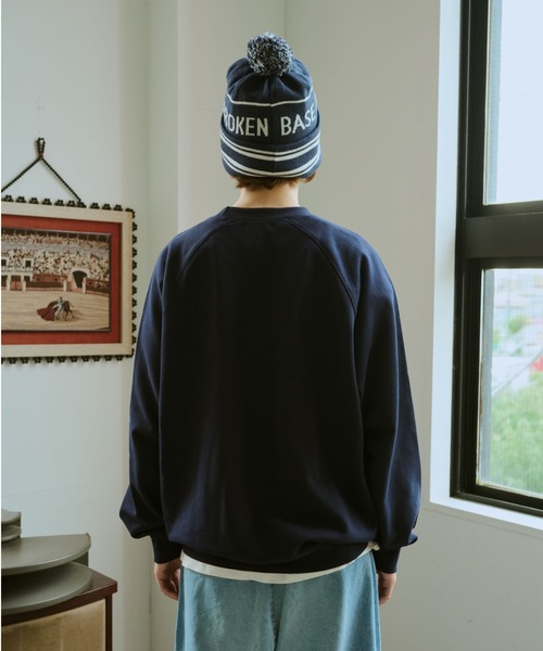 BROKEN BASE | B.Base Framed Panel Sweat / B.Baseフレームドパネル