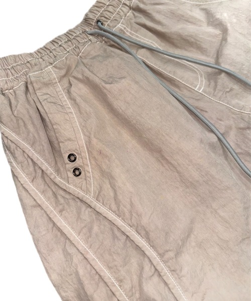 BLR BLUER | 【BLR BLUER】Dyed Nylon Waist String Pants - Buyee, an  