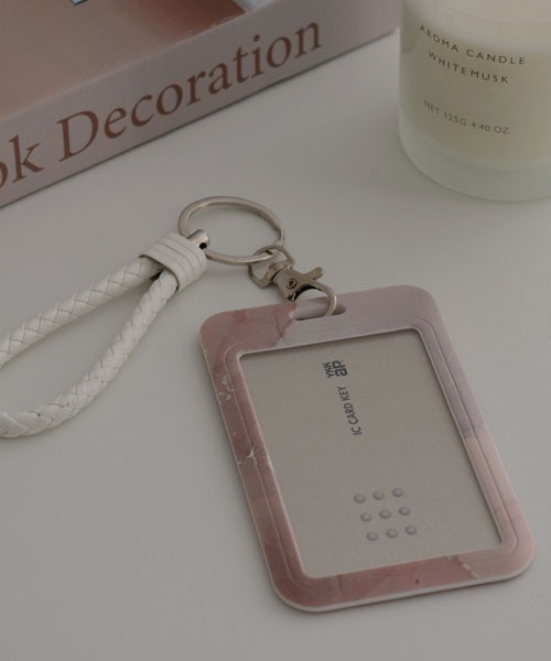 VIBGYOR WOMEN | 【resonance】大理石風 パスケース【7色展開/IC