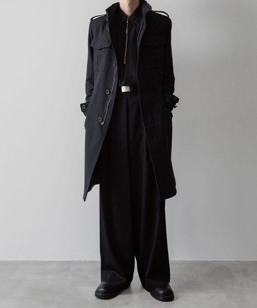 ATO | STAND COLLAR MILITARY COAT - Buyee, an Online Proxy Shopping