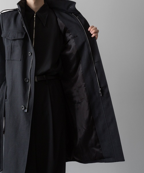 ATO | STAND COLLAR MILITARY COAT - Buyee, an Online Proxy Shopping