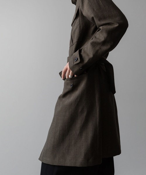 ATO | STAND COLLAR MILITARY COAT - Buyee, an Online Proxy Shopping