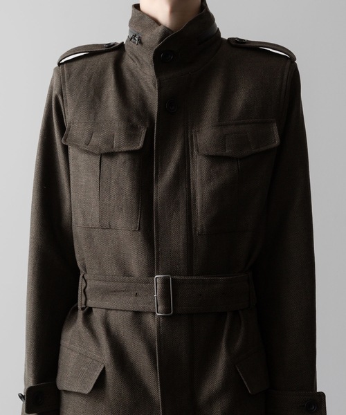 新品 ato 22AW STAND COLLAR COAT ATO | STAND COLLAR MILITARY COAT - Buyee, an Online Proxy Shopping