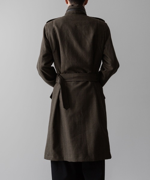 ATO | STAND COLLAR MILITARY COAT - Buyee, an Online Proxy Shopping