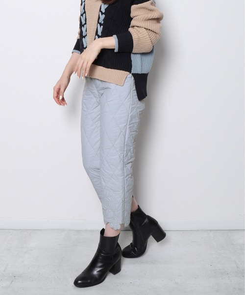 ParisLagar ファッション verofonna スカラップパールジレ