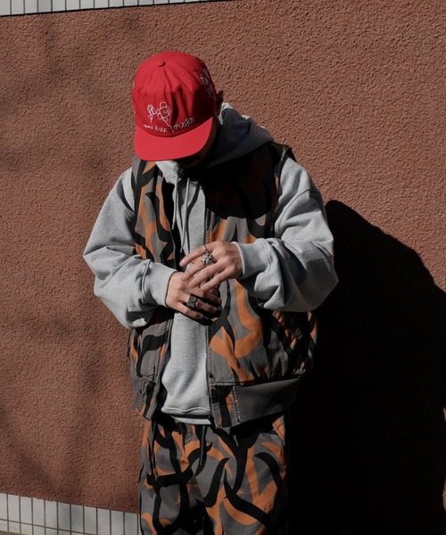 sedacle迷彩柄フード付きパーカー&ワイドパンツセット sedacle迷彩柄フード付きパーカー&ワイドパンツセット 迷彩